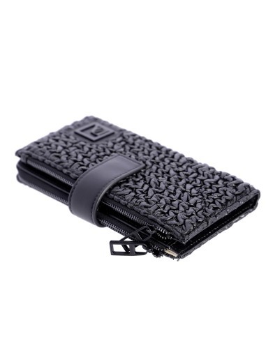 CARTERA-NEGRO-TEXTURIZADO-METALIZADO-JAZMÍN-DON-ALGODÓN
