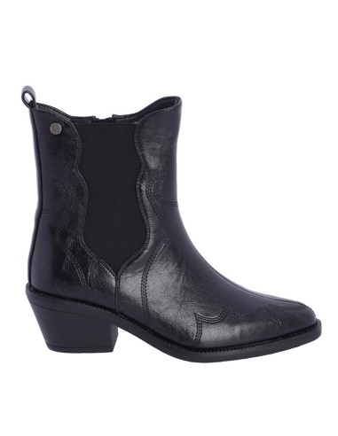 BOTINES-COWBOY-NEGROS-BORDADOS-ELÁSTICO-DON-ALGODÓN