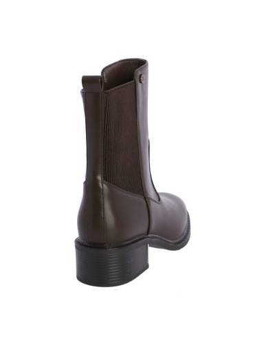 BOTINES-MARRÓN-OSCURO-ELÁSTICO-LATERAL-CREMALLERA-DON-ALGODÓN