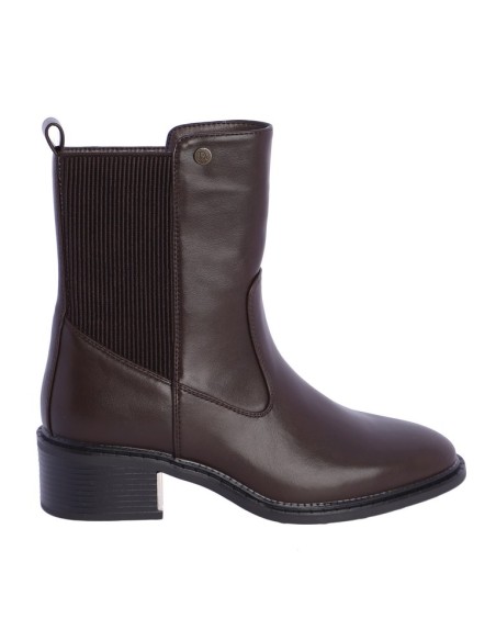 BOTINES-MARRÓN-OSCURO-ELÁSTICO-LATERAL-CREMALLERA-DON-ALGODÓN