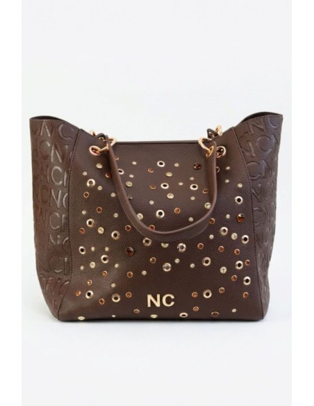 BOLSO-TOTE-CRISTALES-STRASS-ASAS-HOMBRO-NECESER-INTERIOR-NOCO-COMPLEMENTOS
