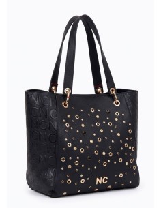 BOLSO-TOTE-CRISTALES-STRASS-ASAS-HOMBRO-NECESER-INTERIOR-NOCO-COMPLEMENTOS 2