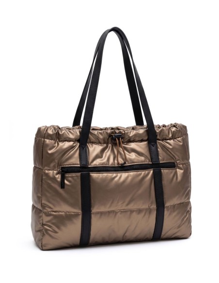 BOLSO-SHOPPER-ULTRALIGERO-TÉCNICO-SPORT-BRONCE-ASAS-HOMBRO-COMPARTIMENTOS-TRASERO-NOCO-COMPLEMENTOS