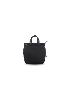 MOCHILA-NYLON-NEGRA-COMPARTIEMTO-FRONTAL-ASA-SUPERIOR-ASAS-REGULABLES-ÉSPALDA-NOCO-COMPLEMENTOS